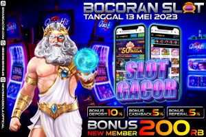 BOCORAN SLOT GACOR HARI INI TANGGAL 13 MEI 2023