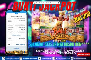 Jackpot Bukti Kemenangan