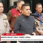 minta maaf usai video viral