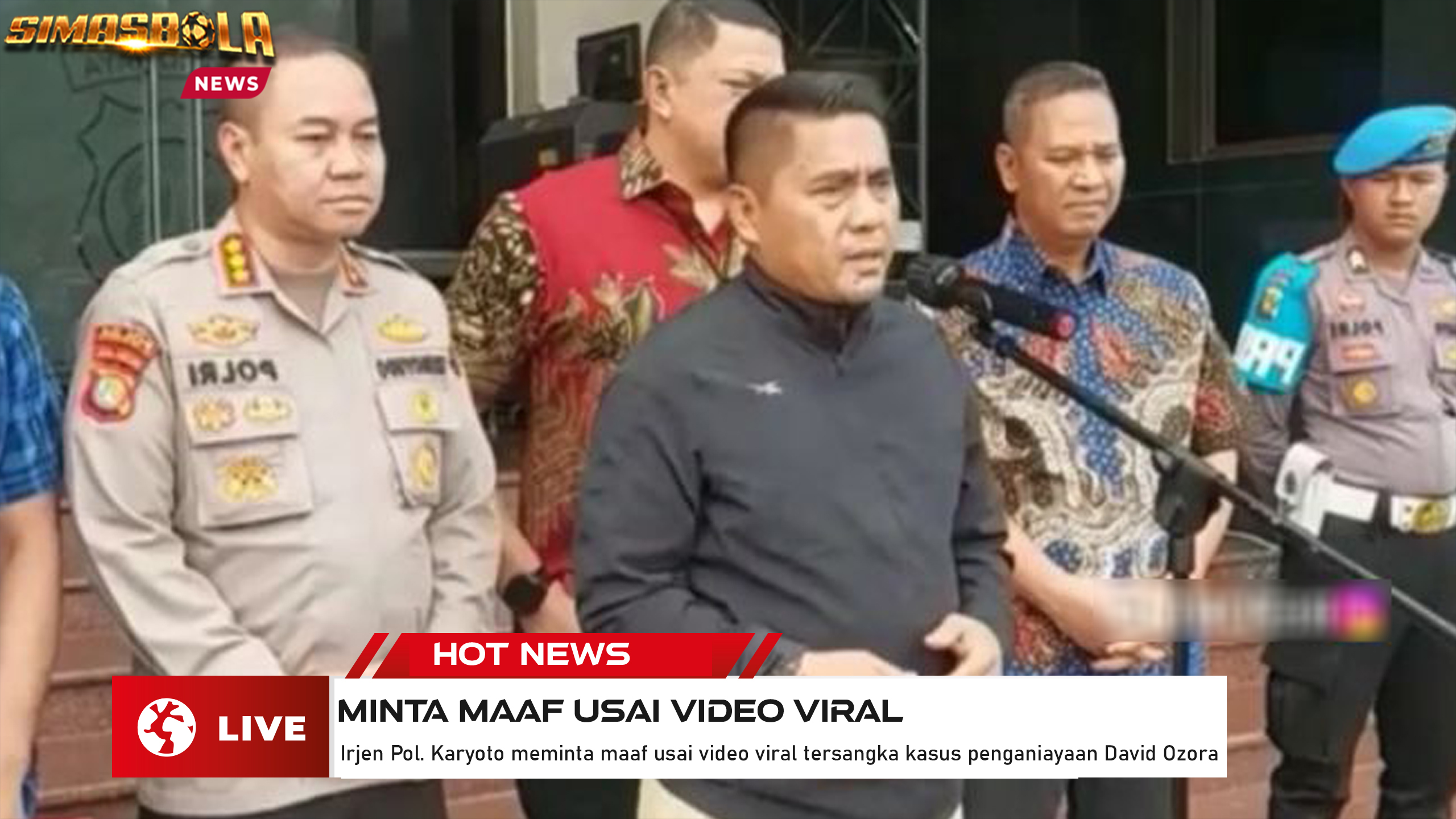 minta maaf usai video viral