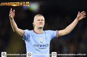 Erling Haaland benar-benar jadi tulang punggung Manchester City untuk menjebol gawang lawan.