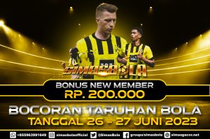 BOCORAN PERTANDINGAN BOLA TANGGAL26-27 JUNI 2023