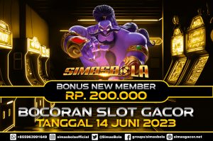 BOCORAN SLOT GACOR HARI INI TANGGAL 14 JUNI 2023