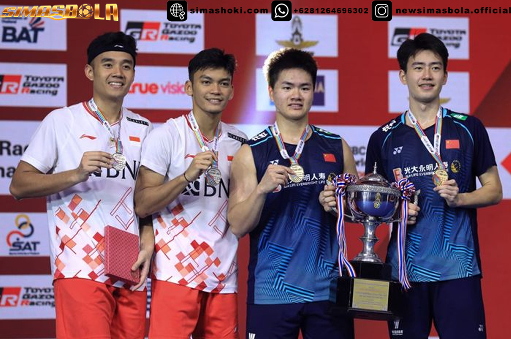 Babak final Thailand Open 2023 sudah selesai digelar di Indoor Stadium Huamark, Bangkok, Minggu (4/6/2023).