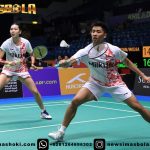 Dejan/Gloria takluk di tangan Mathias Thyrri/Amalie Magelund (Denmark) di Singapore Indoor Stadium, Singapura, Selasa (6/5/2023).