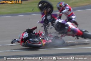 MotoGP Jerman 2023 - Disalahkan usai Tertubruk hingga Motor Terbelah, Zarco Minta Marc Marquez Ngaca