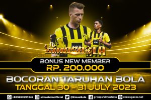 BOCORAN DAN JADWAL PERTANDINGAN BOLA 30 – 31 JULI 2023