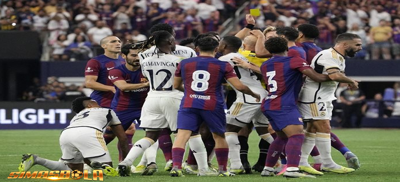 Hasil Barcelona vs Real Madrid - El Clasico Uji Coba Tetap Panas, Blaugrana Hajar Los Blancos