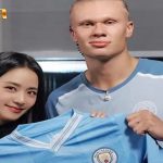 Viral Jisoo Blackpink Foto Bareng Erling Haaland Pamer Jersey Manchester City, Likes Tembus 2 Juta Lebih