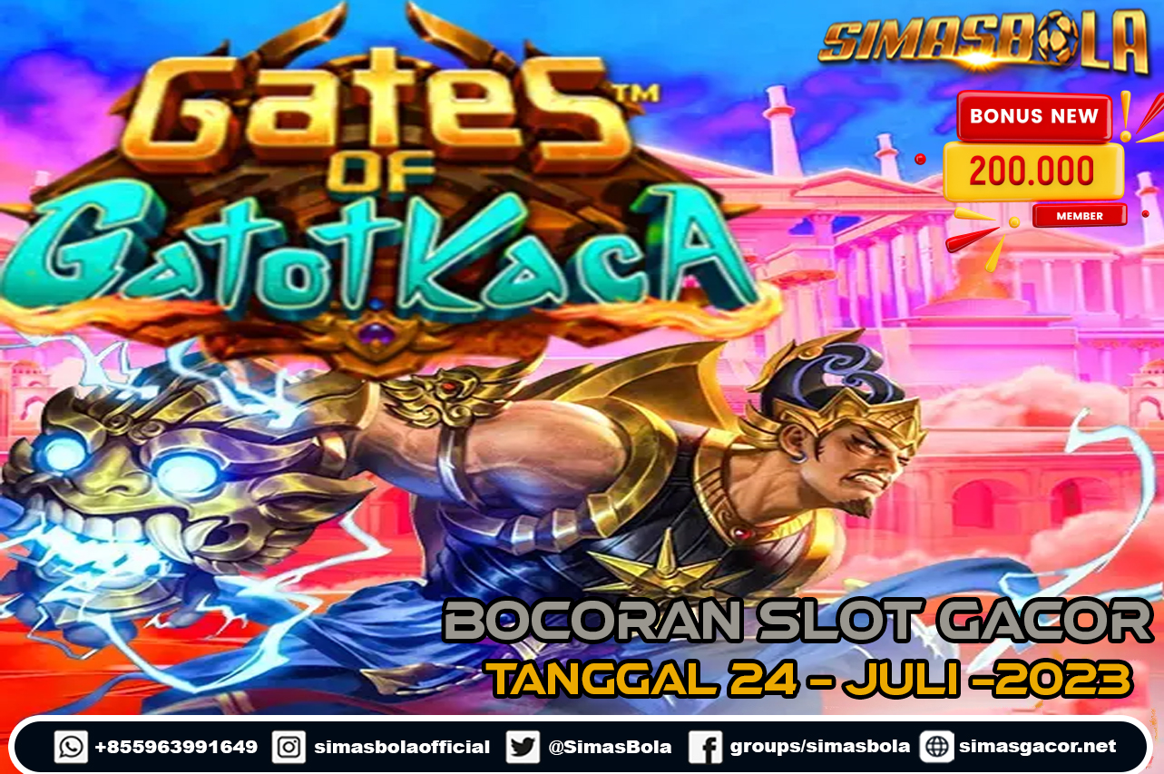 BOCORAN SLOT GACOR HARI INI TANGGAL 24 JULI 2023