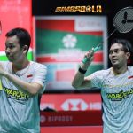 Indonesia meloloskan lima wakil ke babak perempat final Japan Open 2023 setelah bertanding di Yoyogi National Gymnasium, Kamis (27/7/2023).