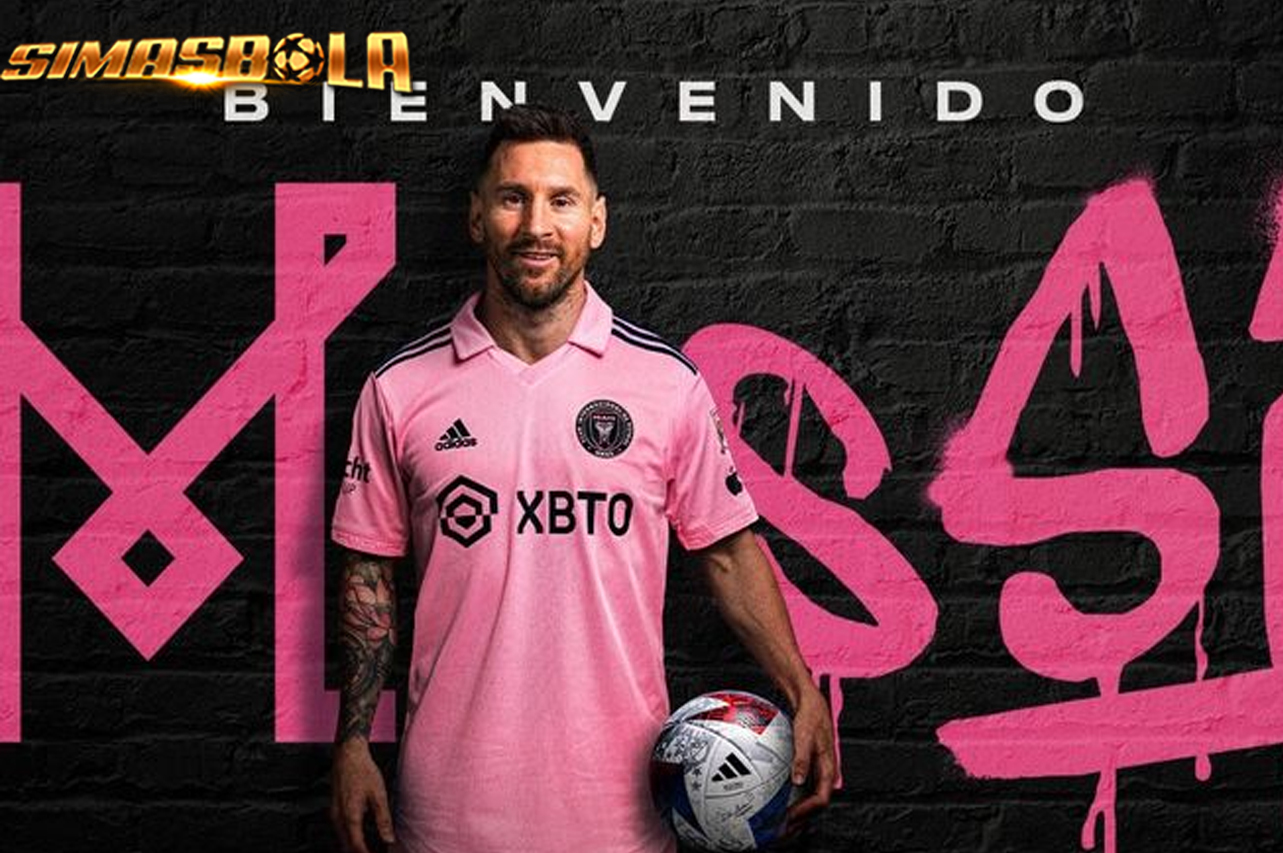 Inter Miami Perkenalkan Lionel Messi, Pakai Nomor 10 dan Gimmick Graffiti Warna Pink