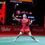 Bertanding di Jinnam Stadium, Yeosu, Minggu (23/7/2023) tunggal putri nomor dunia itu naik podium kampiun pada turnamen BWF