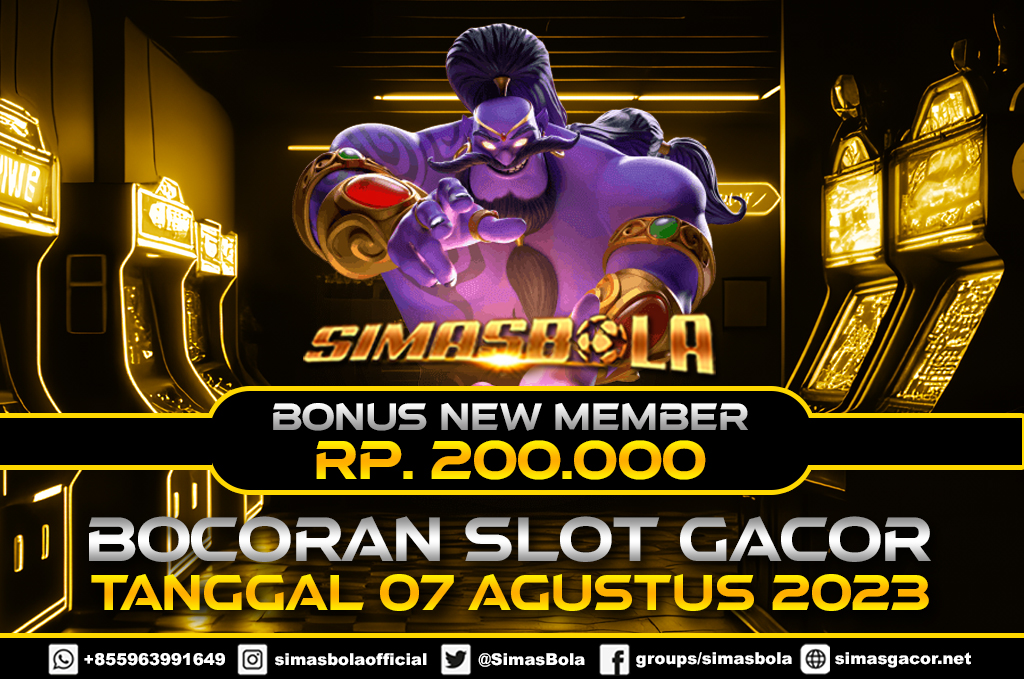 BOCORAN SLOT GACOR HARI INI TANGGAL 07 AGUSTUS 2023