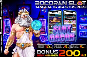 BOCORAN SLOT GACOR HARI INI TANGGAL 16 AGUSTUS 2023