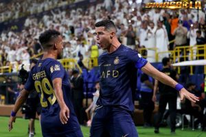 Cristiano Ronaldo Hebat meski Sempat Marah-Marah, Al Nassr Menang dan Terbang 5 Peringkat