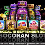 BOCORAN SLOT GACOR TERPOPULER HARI INI TANGGAL 18 SEPTEMBER 2023