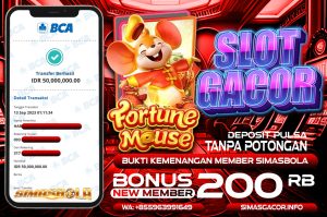 BUKTI KEMENANGAN FORTUNE MOUSE GACOR MEMBER SIMASBOLA 13 SEPTEMBER 2023