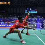 Ganda campuran Indonesia Dejan Ferdinansyah/Gloria Emanuelle Widjaja meraih hasil mengecewakan pada babak kedua China Open 2023.