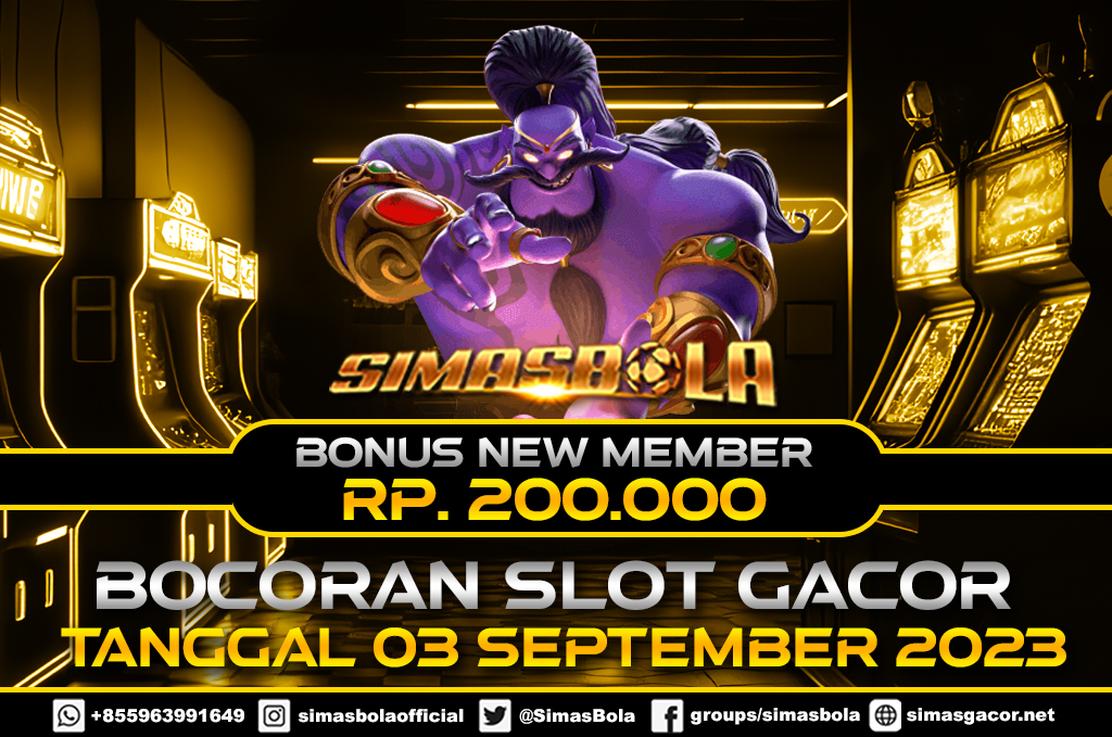 BOCORAN SLOT TERBARU VALID DAN TERPERCAYA HARI INI 03 SEPTEMBER 2023