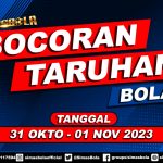 BOCORAN PERTANDINGAN BOLA 31 OKTOBER – 1 NOVEMBER 2023