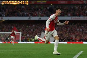 Hasil Liga Inggris - Balas Dendam Tuntas, Arsenal Menang Dramatis Atas Man City