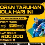 PREDIKSI PERTANDINGAN BOLA 11 – 12 NOVEMBER 2023