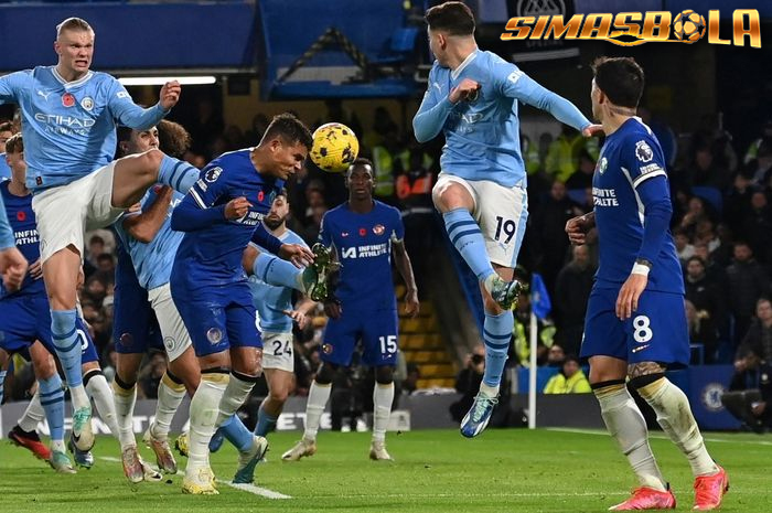 Hasil Liga Inggris  - Lewat Drama 8 Gol, Chelsea Imbangi Perlawanan Man City