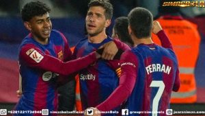 Barcelona mengancam posisi sepupu dari Man City dan Real Madrid di klasemen Liga Spanyol usai kembali ke peringkat ketiga