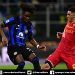 Tampil tanpa raja golnya, Lautaro Martinez, Inter Milan tetap mampu mengalahkan Lecce dengan gol pertama Yann Bisseck dan assist tumit Marko