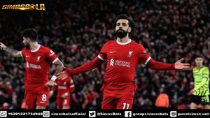 Mohamed Salah sah menjadi raja Anfield ketika Liverpool ditahan imbang Arsenal di Liga Inggris Big match antara Liverpool dengan Arsenal