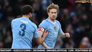 Hasil Piala FA: Kevin de Bruyne Comeback, Man City Lumat Huddersfield Town