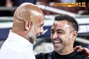 Pelatih Manchester City, Pep Guardiola, mengomentari keputusan mantan anak asuhnya, Xavi Hernandez, yang mundur dari kursi pelatih 