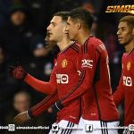 Dua kompatriot Cristiano Ronaldo di timnas Portugal, Diogo Dalot dan Bruno Fernandes, mencetak gol dalam kemenangan Manchester United