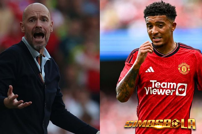 Erik ten Hag masih keras kepala dan tetap ingin Jadon Sancho untuk meminta maaf terlebih dulu sebelum kembali ke Manchester United