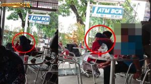 Lagi! Pasangan Ini Kepergok Bercumbu di Bangku Pedestrian Ijen Malang Kawasan pedestrian jalan Ijen Kota Malang, Jawa Timur kembali di pakai