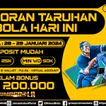 PREDIKSI PERTANDINGAN BOLA 28 – 29 JANUARI 2024