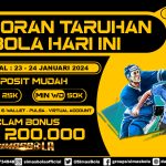 PREDIKSI PERTANDINGAN BOLA 23 – 24 JANUARI 2024