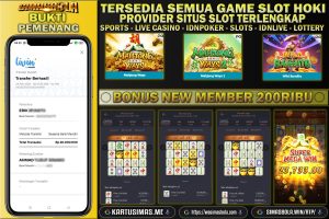 BUKTI PEMENANG TANGGAL 28 FEBRUARI 2024, Selamat Kepada Member Setia SIMASBOLA Yang Sudah Memenangkan Permainan Slot Bosku