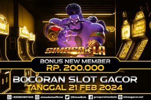 BOCORAN SLOT GACOR HARI INI TANGGAL 21 FEBRUARI 2024