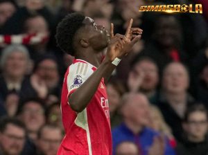 Tantang West Ham, Bukayo Saka Bisa Perkuat Arsenal