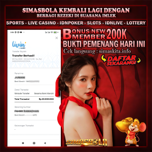 BUKTI PEMENANG TANGGAL 5 FEBRUARI 2024, Selamat Kepada Member Setia SIMASBOLA Yang Sudah Memenangkan Permainan Slot Bosku