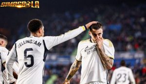 Menangi Derbi Hasil dan klasemen Liga Spanyol 2023-2024 mengantar Real Madrid merebut posisi puncak setelah memenangi laga derbi.