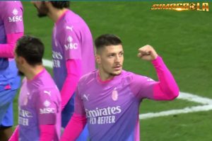 Luka Jovic Jadi Supersub, AC Milan Menang Comeback Dramatis