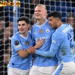 Manchester City lolos ke perempat final Liga Champions dengan ponten sempurna setelah menghajar FC Copenhagen