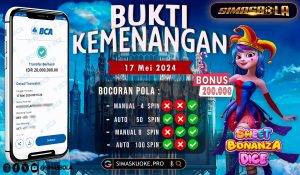 BUKTI PEMENANG TANGGAL 17 MEI 2024