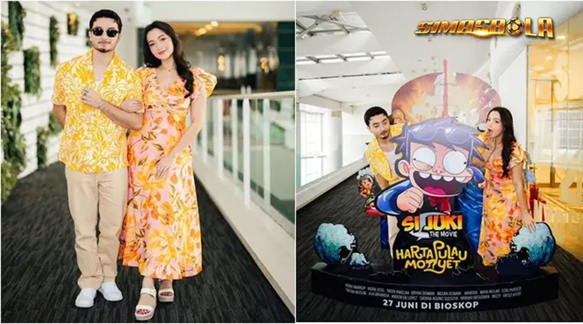 6 Potret Bryan dan Megan Domani di Gala Premiere Si Juki The Movie, Kompak Banget