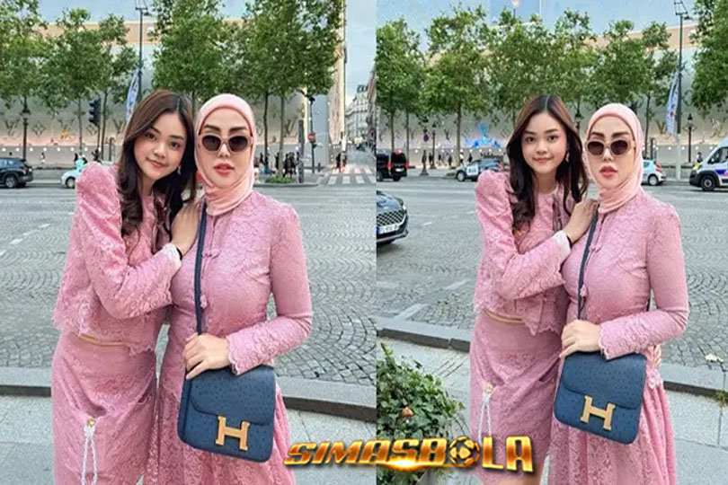 7 Potret Bella Shofie Liburan ke Paris, Kompak Bareng Anak Sambung