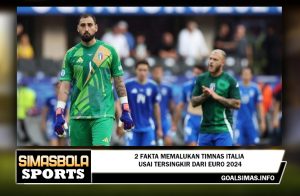 2 Fakta Memalukan Timnas Italia Usai Tersingkir dari EURO 2024