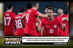 Hasil Drawing Kualifikasi Piala Dunia 2026 Putaran Ketiga - Timnas Indonesia Jumpa Jepang hingga Australia